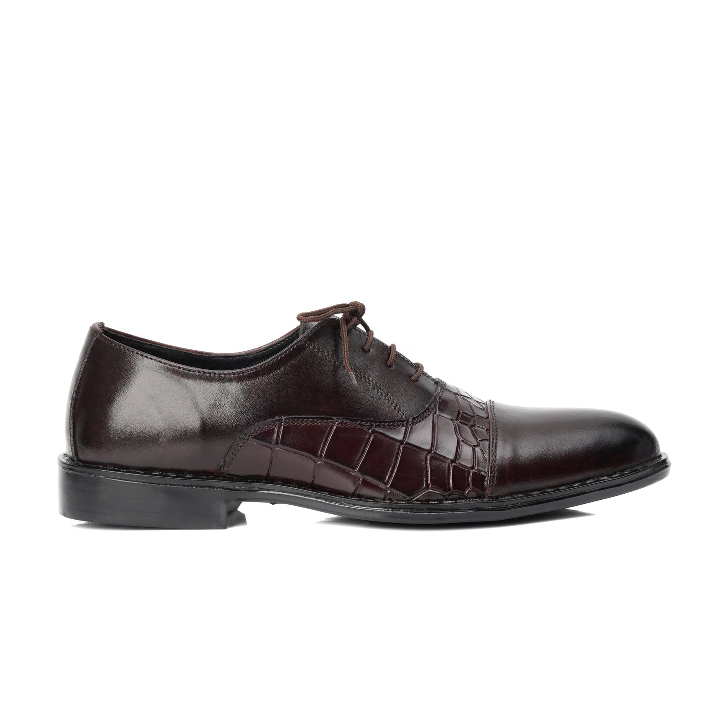 3007-Brown Oxford Soft Leather - DeVogue