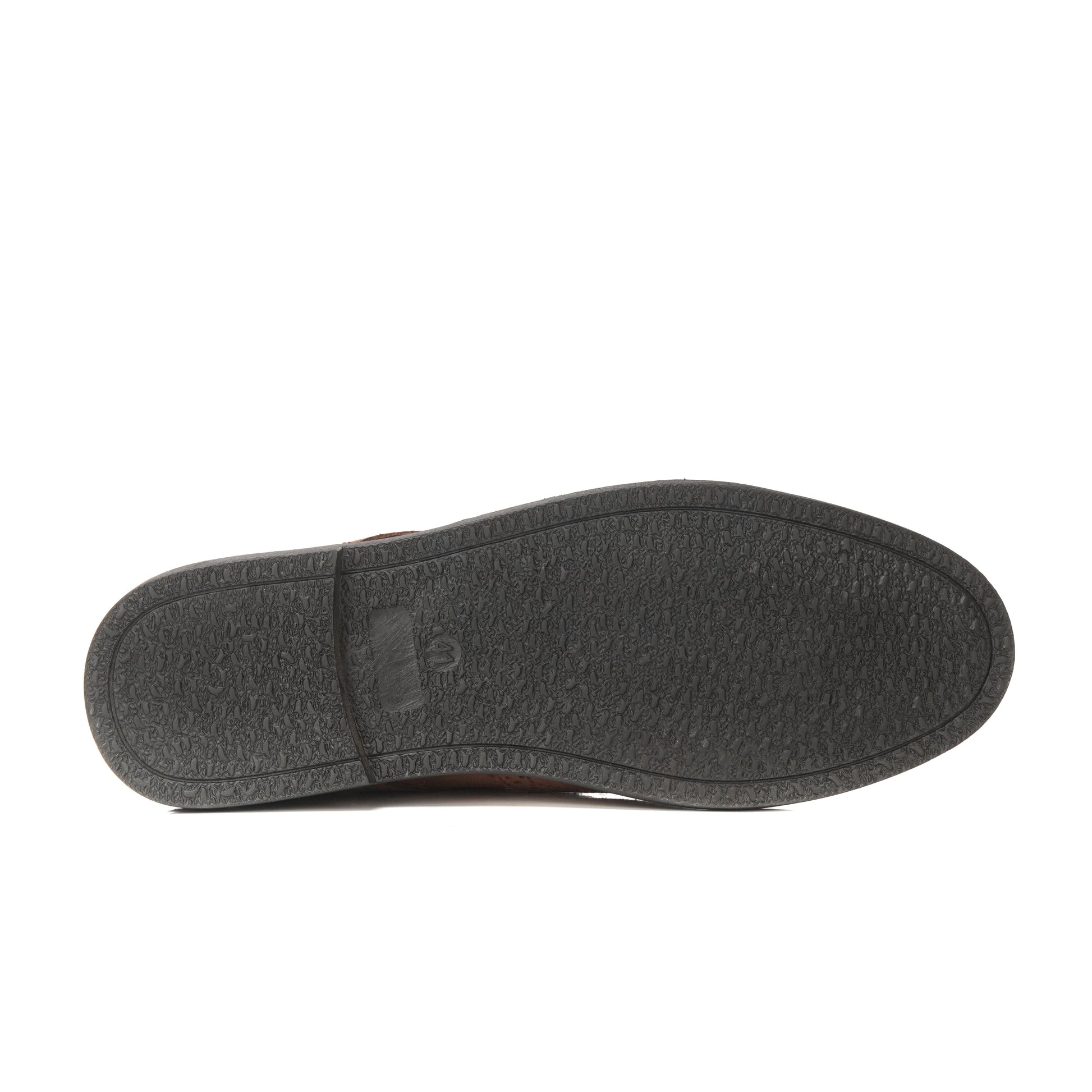 7058-Dark Oily Brown Casual Shoes - DeVogue