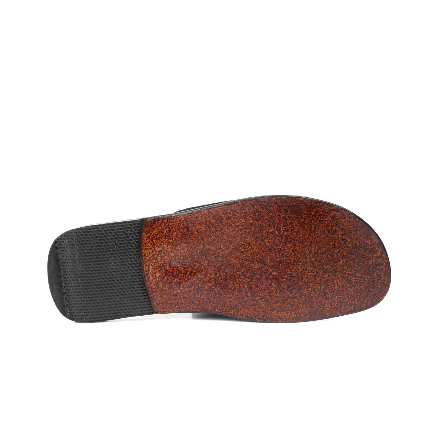 CT-01-Black Suede Chappal - DeVogue