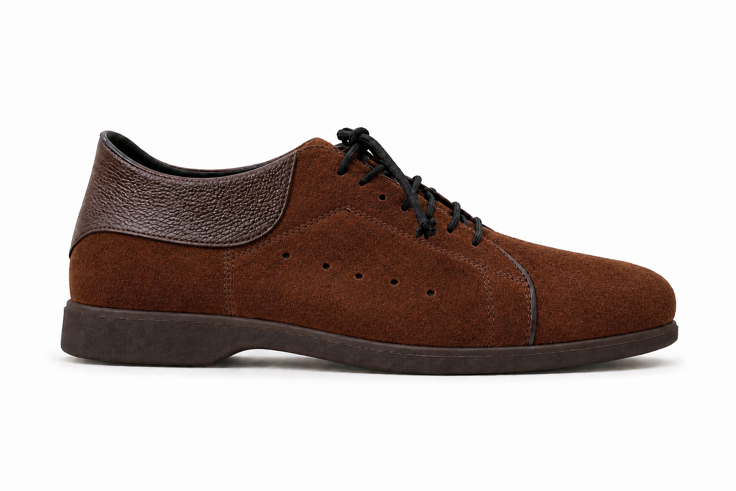 SK-01 Brown Sneakers Casual with Rubber Sole
