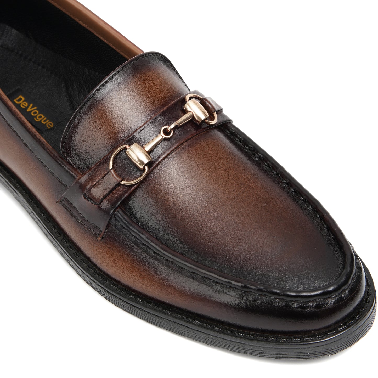 ST-08-Shaded loafers with Patina finish