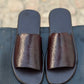 408-Brown Chappal style Pure Cow Leather Shoes Trending shoes - DeVogue