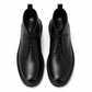 SKU:1006-Black Soft Cow Leather Chukka boots