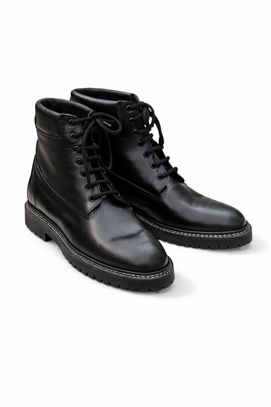 TL-01 Black Timber Land Boot - DeVogue