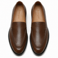 6006-Brown Soft Premium Formal leather loafers