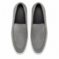 LP-01 Grey loafers with white sole
