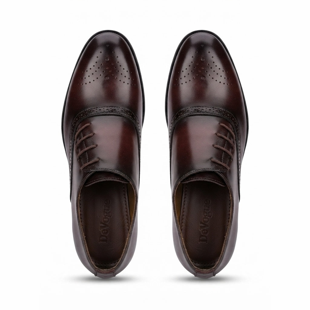 RO-1205 Royal Maroon Brogue Oxford