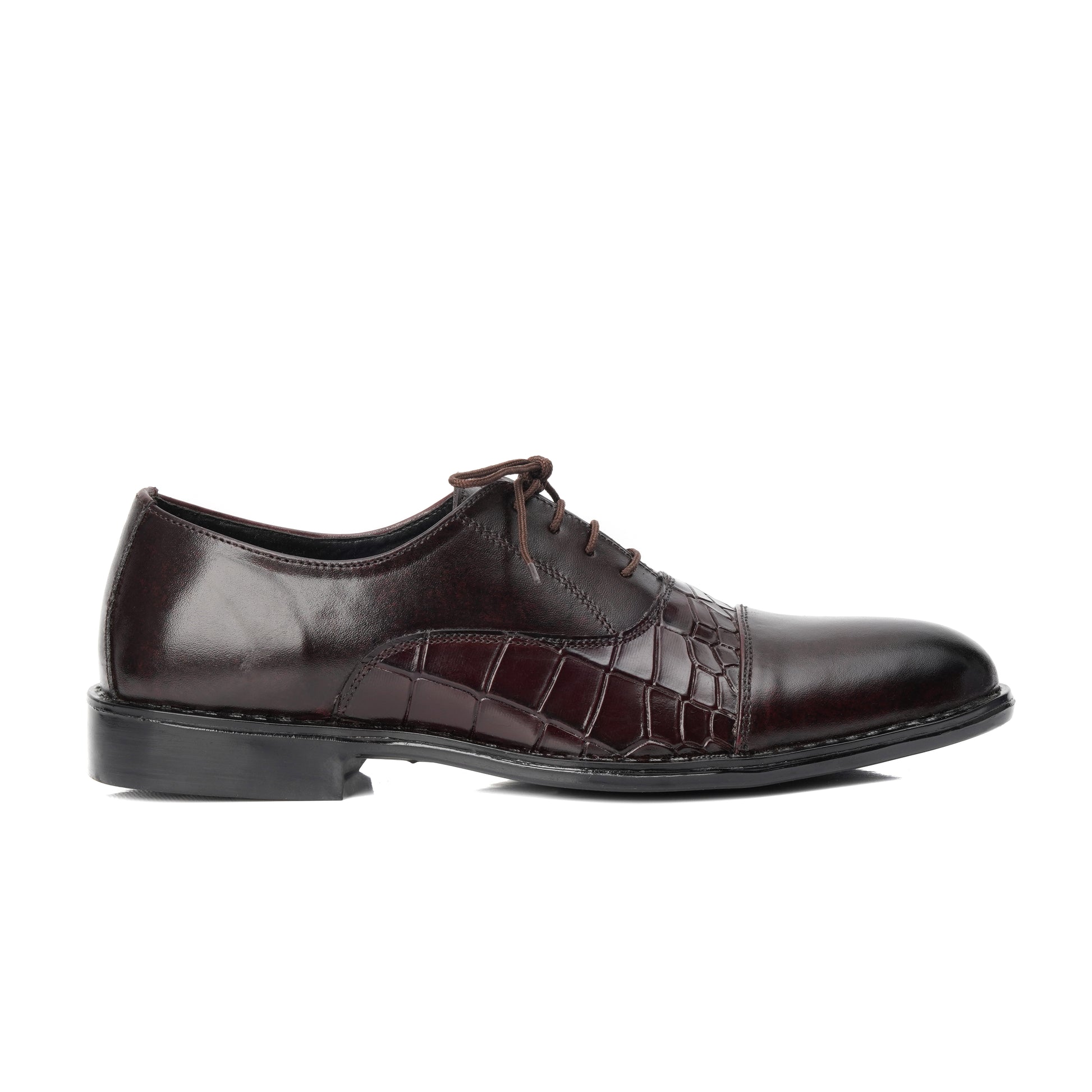 3007-Brown Oxford Soft Leather - DeVogue