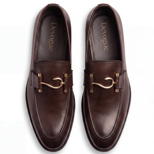 2009-Brown S Buckle Loafer