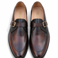 5005-Maroon Analine Premium Formal leather loafers - DeVogue