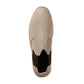 8017-Cream Suede Chelsea Boots - DeVogue
