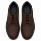 7069-Oily Brown Casual Suede Shoes with extra comfort on back