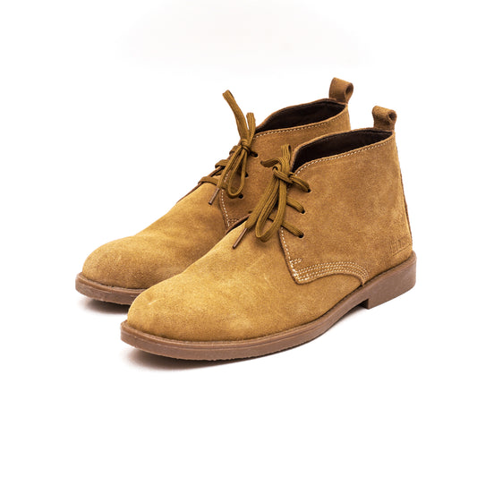 SKU: 1002- Camel Suede Shoes - DeVogue