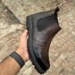 8019-Brown Mild Chelsea Boots