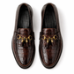 ST-12-Shaded Croc loafers with Patina finish