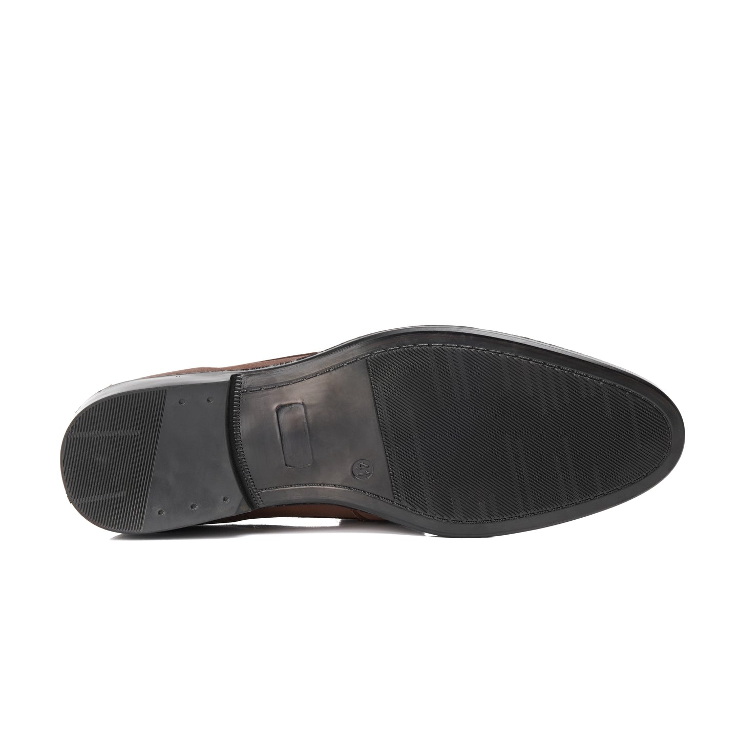 ST-05-Shaded Cow Leather Horse bit Formal Loafer Style In Rubber sole - DeVogue