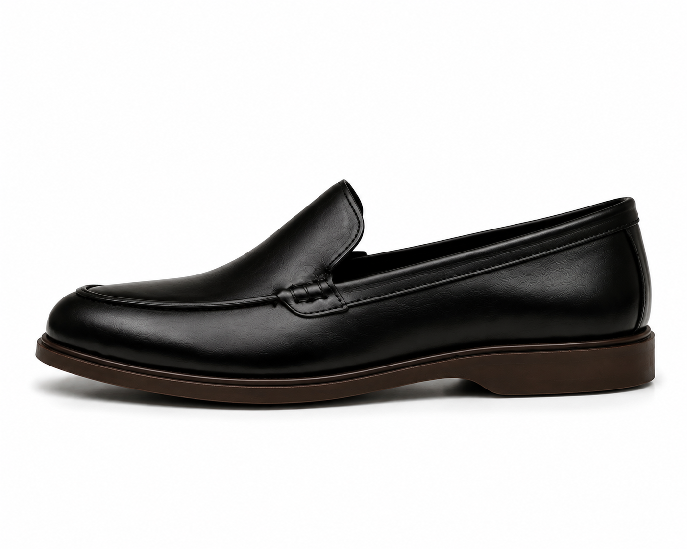 LP-03 Black leather with Chocolate Brown sole