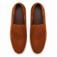 LP-01 Camel loafers with white sole