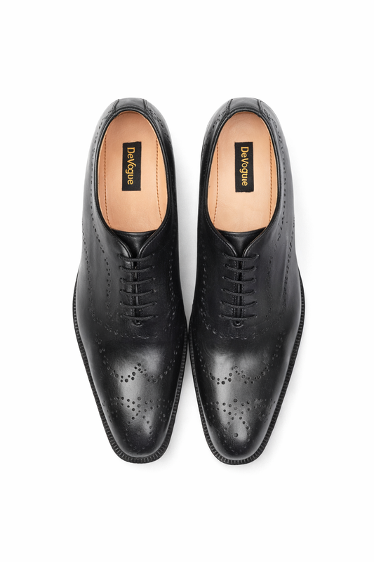 1101-Whole Royal Black Wholecut - DeVogue