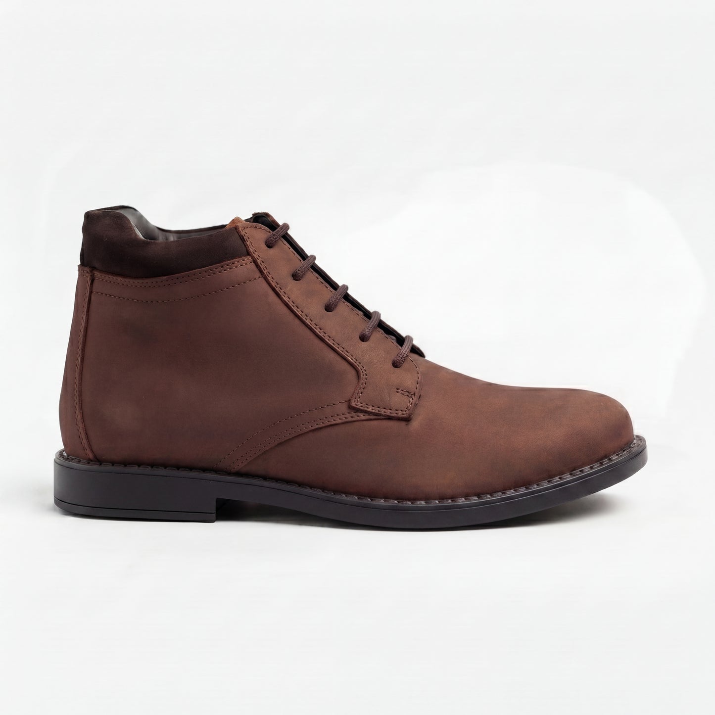 BT-01 High Ankle Boots in Oily Cow Leather