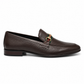 SKU:4030-Brown Grain Premium Formal leather loafers