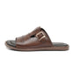 703-Brown Chappal style Pure Cow Leather Shoes Trending shoes