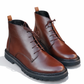 SKU:1006-Brown Soft Cow Leather Chukka boots - DeVogue