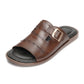 703-Brown Chappal style Pure Cow Leather Shoes Trending shoes