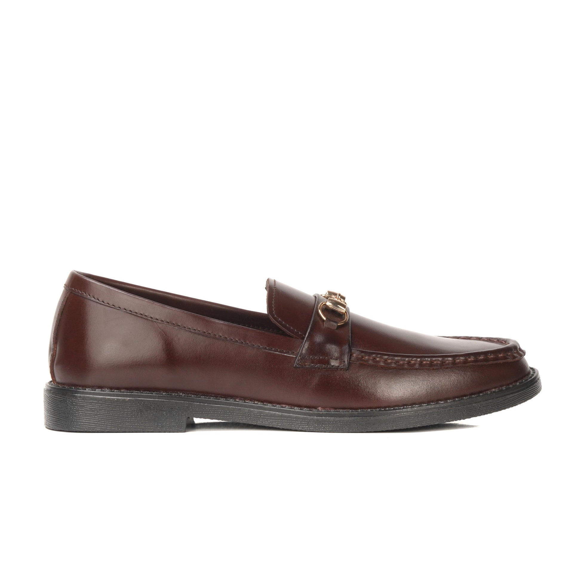 ST-08-Maroon loafers - DeVogue