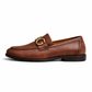 4032-Brown Soft Grain Premium Formal leather loafers