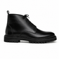 SKU:1006-Black Soft Cow Leather Chukka boots
