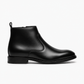 LT-02 Black Ankle Boots Cow Leather