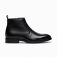 LT-01 Black Mild Ankle Boots Cow Leather