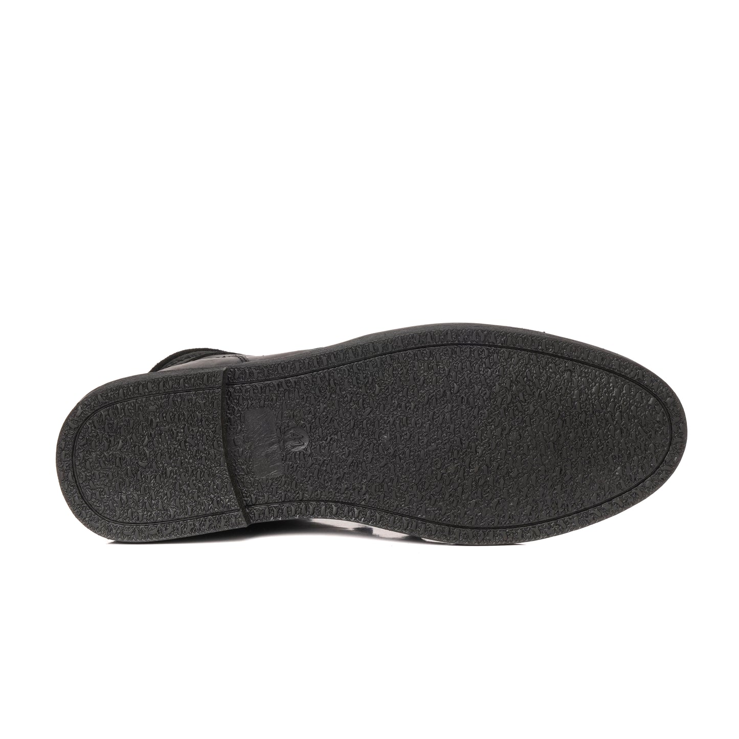 BT-03 Black Ankle Boots in Oily Cow Leather - DeVogue