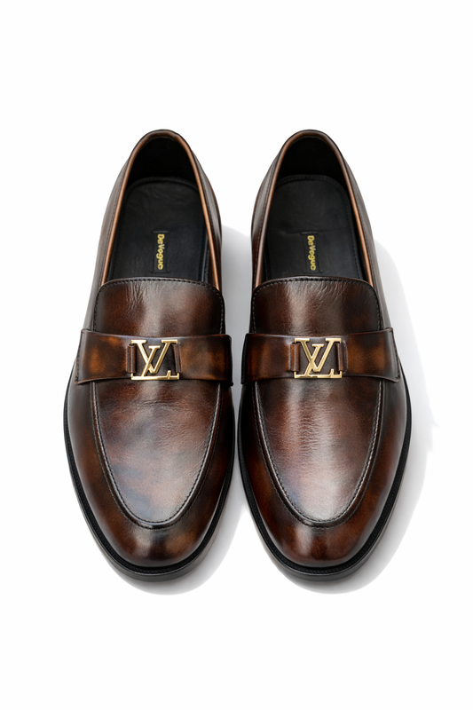 LV-04 Patina Shaded Loafer - DeVogue