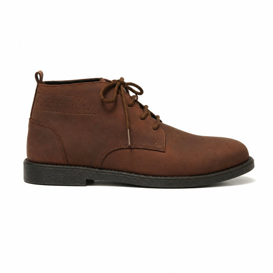 SKU:1003-Oily Cow Leather Chukka boots