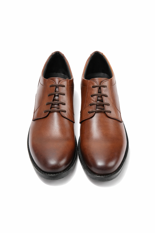 SKU: 9042 - Cognec High grain Casual Shoes - DeVogue