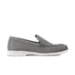 LP-01 Grey loafers with white sole - DeVogue