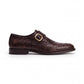 2011-S Brown Snake Embossed Cow Leather Formal