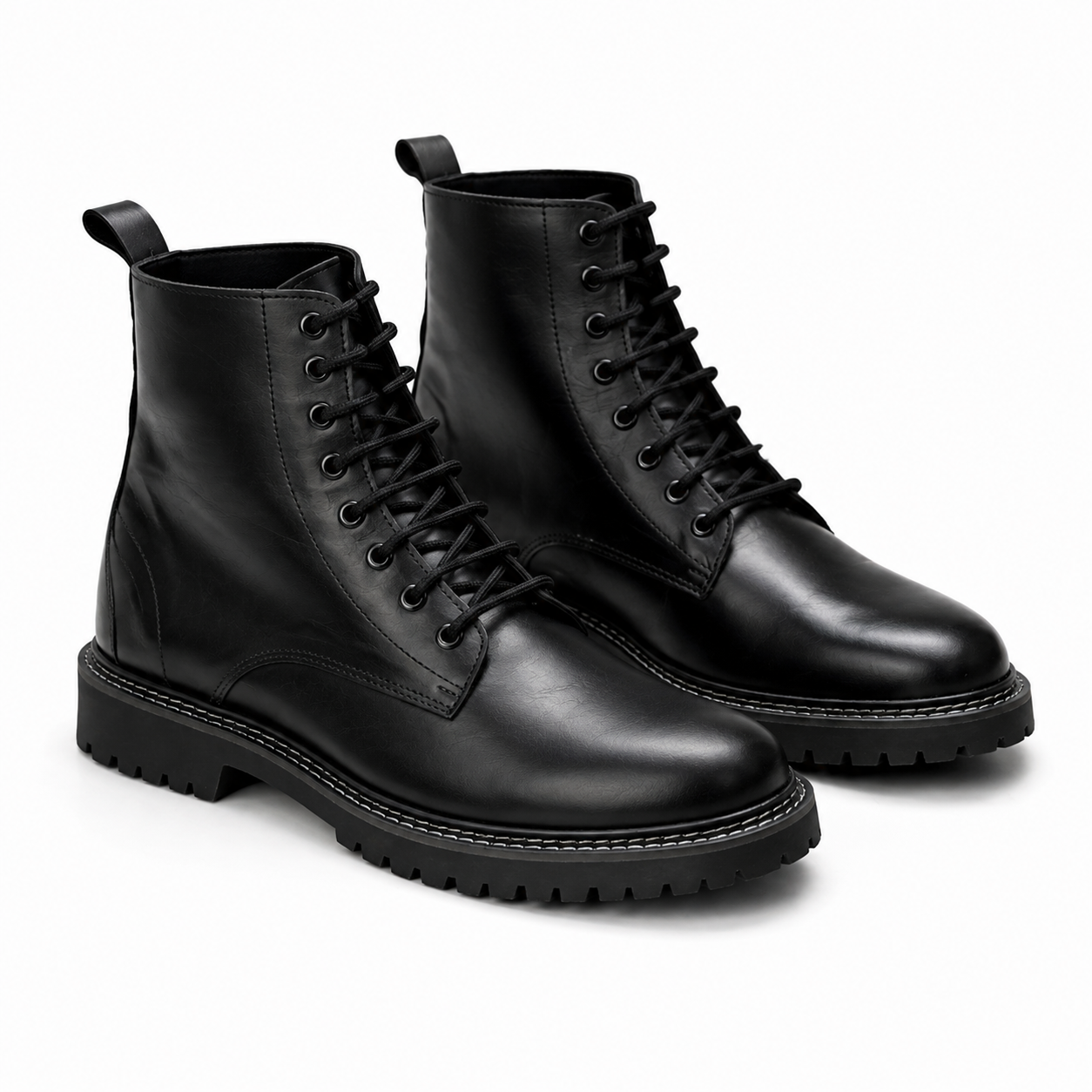 VT-01 Black Ankle Boots