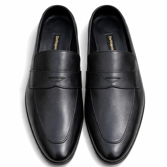 5003-Black Mild Cow Leather Ultra Comfort