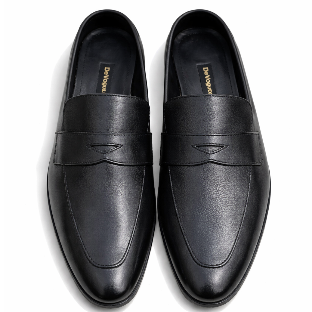 5003-Black Mild Cow Leather Ultra Comfort