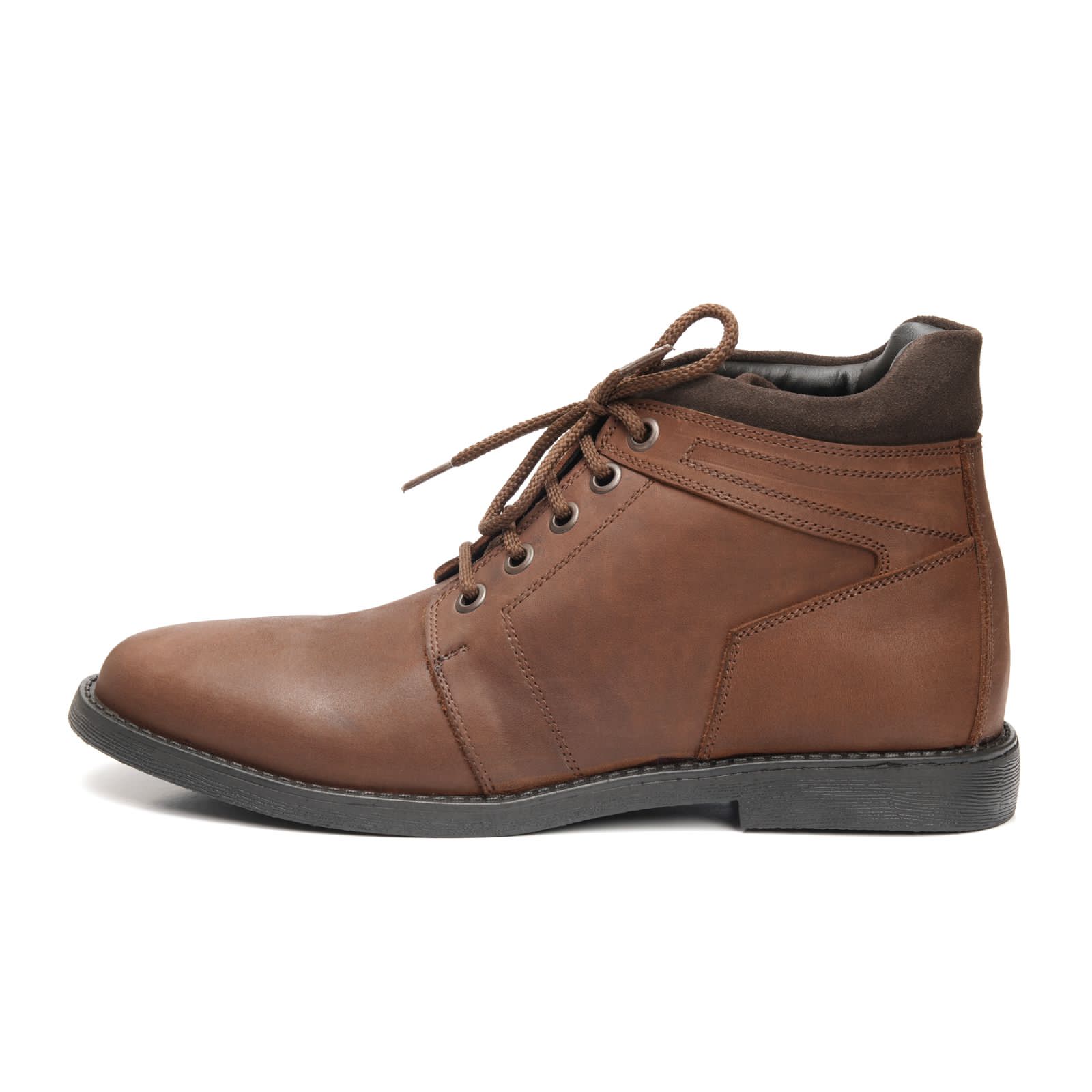 Ankle Boots in Oily Cow Leather - DeVogue