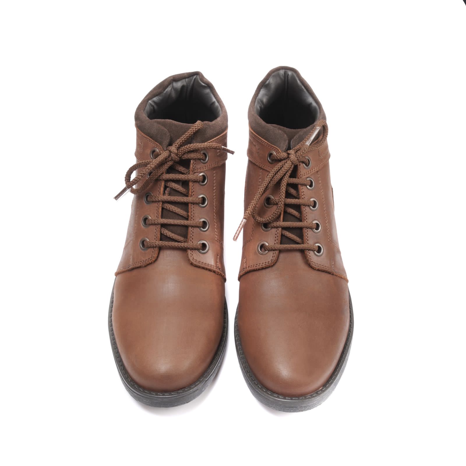 Ankle Boots in Oily Cow Leather - DeVogue