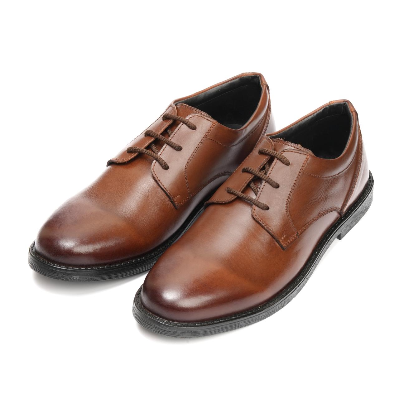 SKU: 9042 - Cognec High grain Casual Shoes - DeVogue
