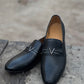 ST-3003-Black Cow Leather Formal Loafer Style