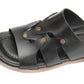 702-Black Chappal style Pure Cow Leather Shoes Trending shoes