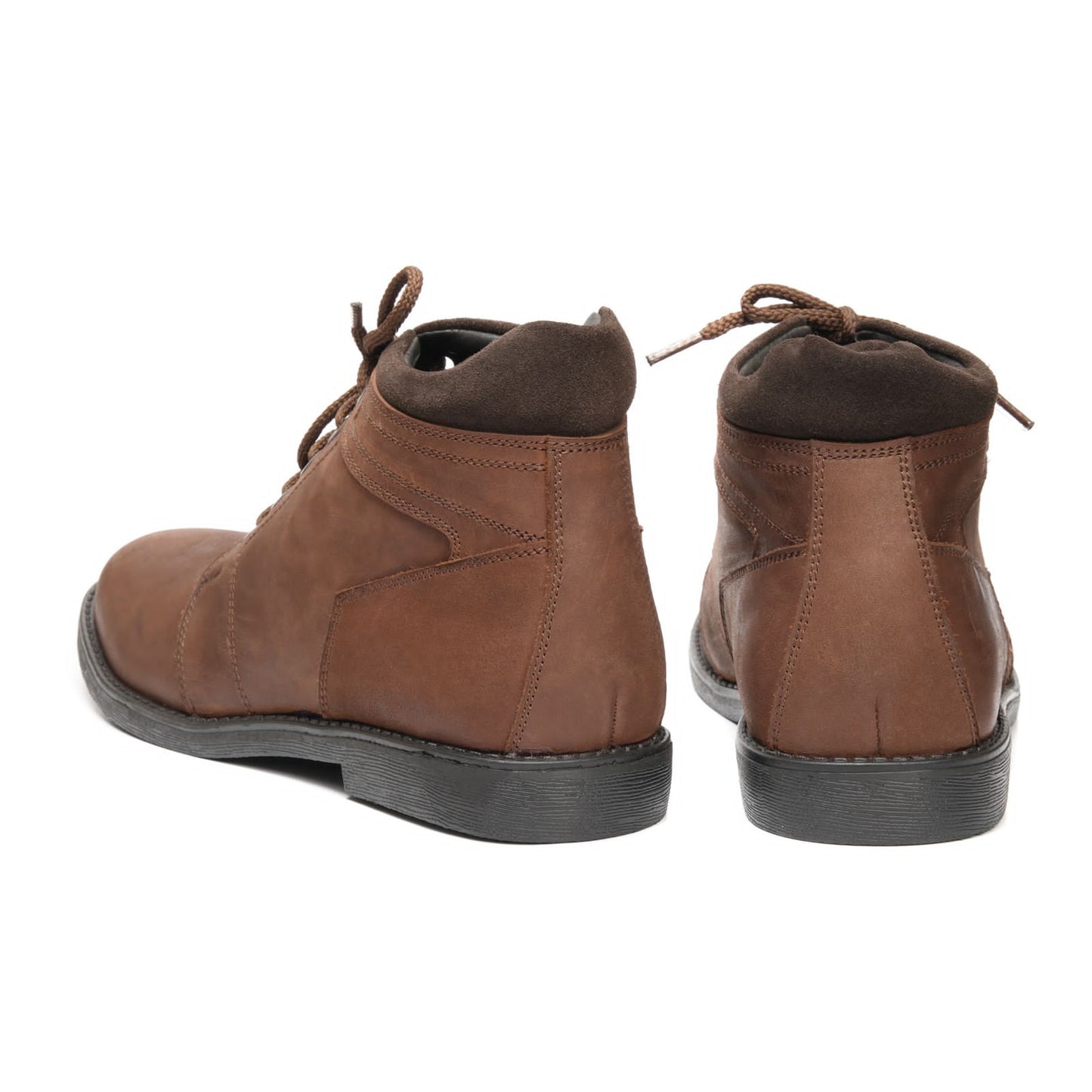 Ankle Boots in Oily Cow Leather - DeVogue