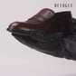5004-Hot Maroon Cow Leather Formal Loafer Style In Rubber sole