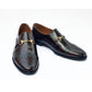 2001-Brogue Cow Leather Formal Two Tone Style
